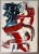 "Red, White & Blue", Abstract, Oil Painting, Canvas, Happy 250! For Sale - Image 4 of 6