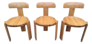 Chairs by Antti Nurmesniemi, Finland, 1970s, Set of 3