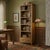 Mission Mission Quarter Sawn Oak Open Shelf Bookcase - Micheal Cherry For Sale - Image 3 of 14