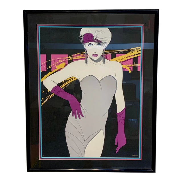 1980s Luis Preciado Figurative Signed and Numbered Limited Edition Serigraph, Framed For Sale
