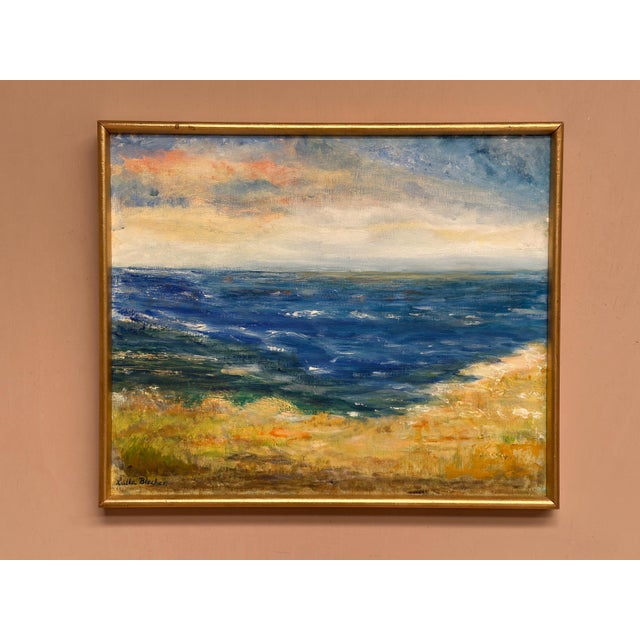 Lalla Blecher, Landscape, 1950s, Oil on Canvas, Framed For Sale - Image 13 of 18