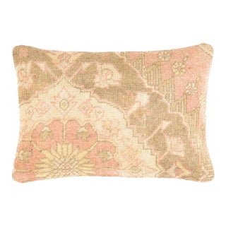 Pasargad DC Vintage Hand Knotted Rug Turkish Pillow For Sale