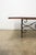 Vintage Wood Top Dining Table With Iron Base For Sale - Image 9 of 15