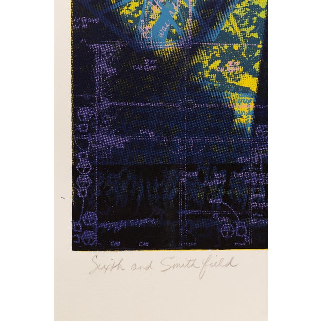 Classical Roman Judith Lipnik Perlow Column Series (Large Ii) 2003 Signed Serigraph on Paper For Sale - Image 3 of 6