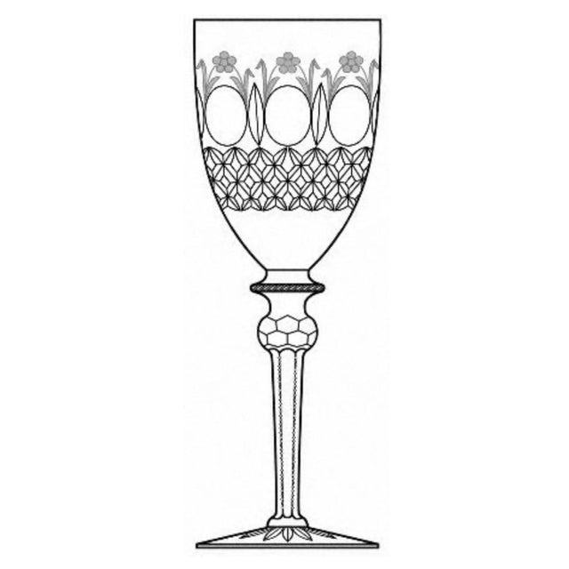 Rogaska Queen Champage Coupes - Set of 7 For Sale - Image 9 of 11