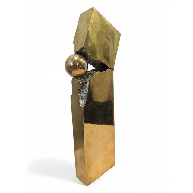 Abstract Bronze Sculpture, 1970s For Sale - Image 3 of 13