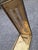 Antique Regency Pierced Brass Fireplace Fender with Floral Rosettes For Sale - Image 13 of 18
