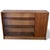 Brown Mid-Century Teak Sliding Door Bookcase with Glass Front by Herbert Gibbs, 1970s For Sale - Image 8 of 11