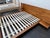 Brown King Size Mark Daniel for Cb2 Andes Acacia Wood Platform Bed + Nightstands For Sale - Image 8 of 12