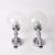 1970s Bubble Glass and Chrome Sconces from Karl Lenz, 1970s, Set of 2 For Sale - Image 5 of 8