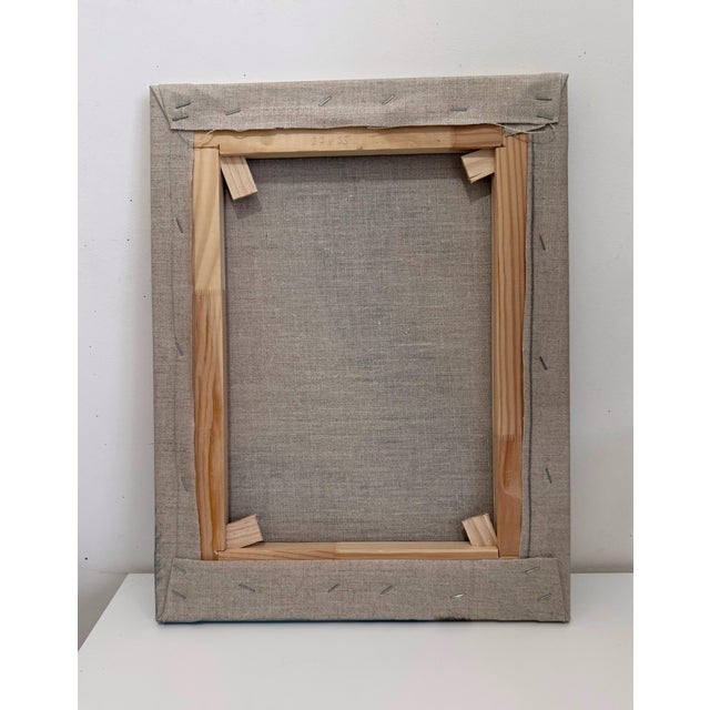 Sofía Cristina Jiménez, Inflatable Peacock Portrait: Lady Phasi 3, 2024, Acrylic on Unprimed Linen For Sale - Image 14 of 15