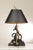 Chelsea House Gilt Carved Dolphin Table Lamp For Sale - Image 9 of 12