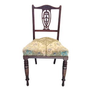 Late 19th Century Aesthetic Single English Chair