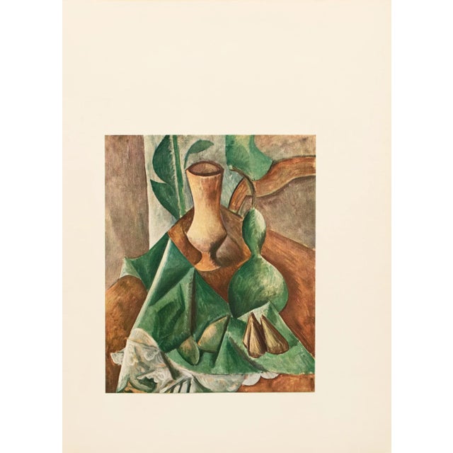 1957 After Pablo Picasso "Still Life With Gourd", Period Full-Color Print For Sale - Image 9 of 10
