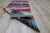 1970s Rustic & Primitive Striped Hand Knotted Oushak Kilim Runner For Sale - Image 12 of 13