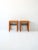 Vintage Scandinavian Stools with Woven Seats, 1960s, Set of 2 For Sale - Image 3 of 8