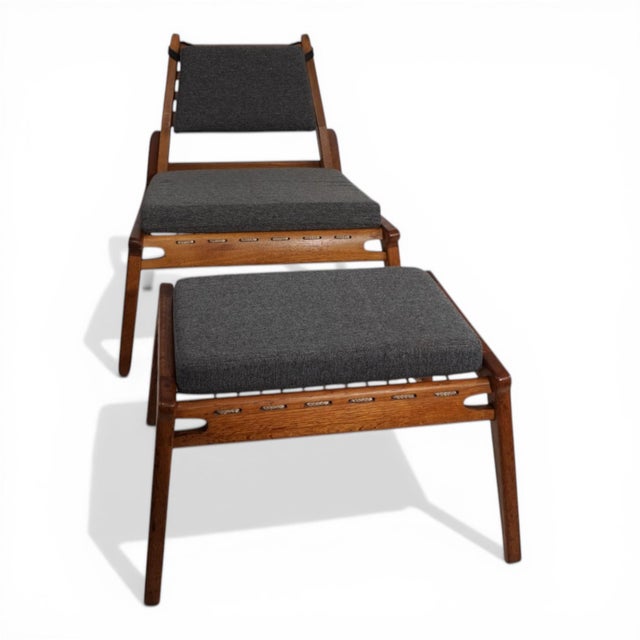 Set of Lounge Chair with Ottoman by Heinz Heger, 1960 For Sale - Image 15 of 18