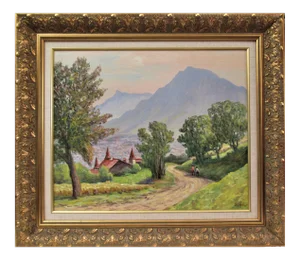 Florent Chade, Vue de Narbonne sur Grenoble