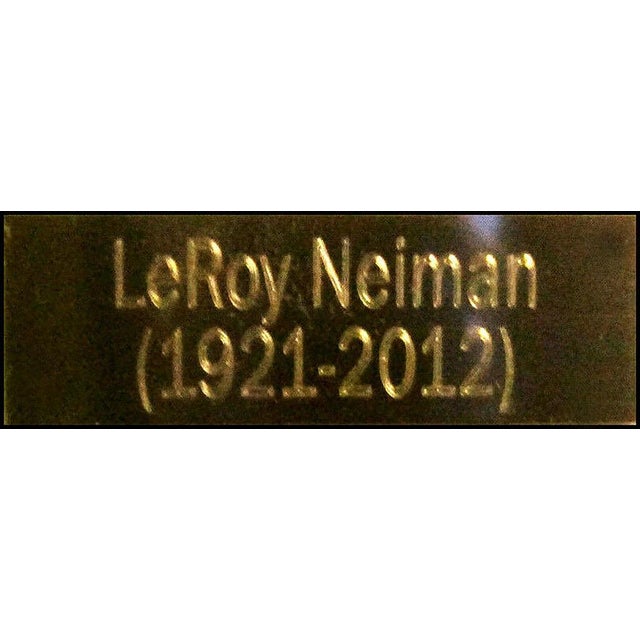 Leroy Neiman 1960s Lord's Cricket Grass, LeRoy Neiman For Sale - Image 4 of 5