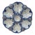 19th Century Majolica Oyster Plate Wasmuel For Sale
