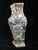 Chinese Famille Rose Medallion Bird & Flower Design Wall Pocket Vase Pair For Sale - Image 13 of 15