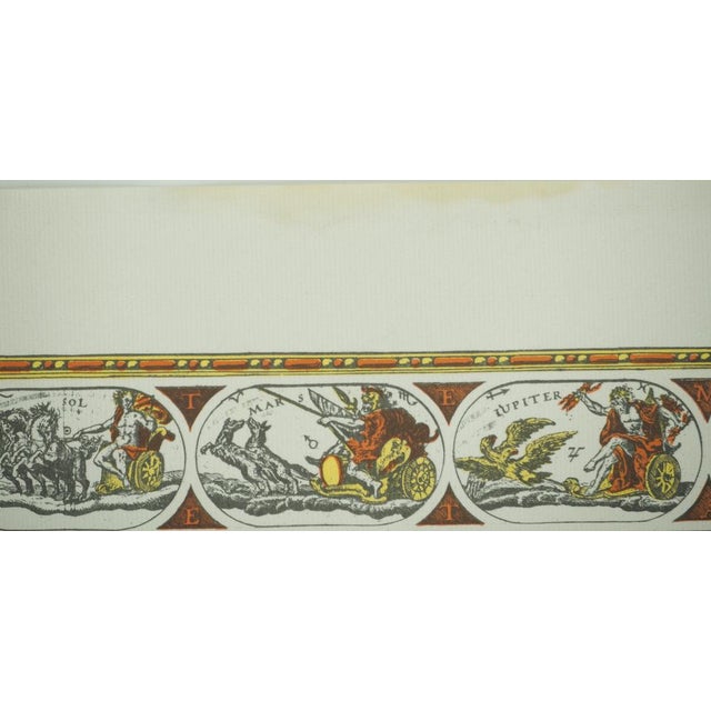 Colored Planisphere by Willem Janszoon Blaeu For Sale - Image 5 of 7