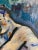 Edgardo Corbelli, Blue Nude, 1953, Oil For Sale - Image 4 of 9
