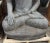 Early 20th Century Antique Asian Balinese Stone Sitting Buddha Statue For Sale - Image 5 of 6
