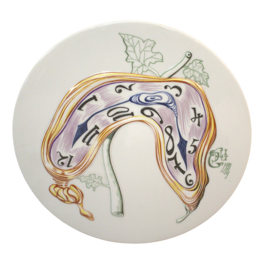 Rosenthal Plate by Salvador Dalí­ for Rosenthal, 1976 | Chairish