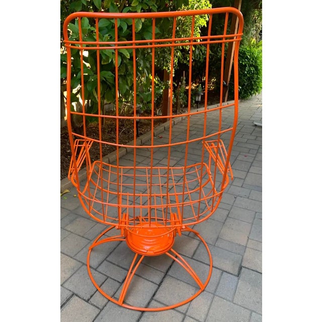 Homecrest Rocker Swivel Patio Chairs and Ottoman-Set of 3 For Sale - Image 11 of 12