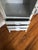 Metal Antique Art Deco Curved Leg Steel Metal Medical Dental Pharmacy Cabinet With 3 Drawers For Sale - Image 7 of 11