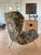 Mid-Century Italian Wing Armchair with Floral Pattern in Jacquard Fabric, 1950s For Sale - Image 6 of 8