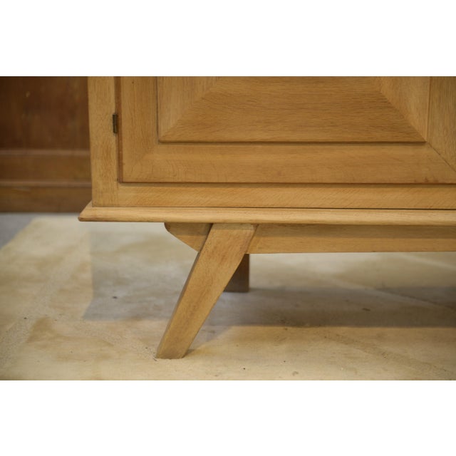 Vintage Three-Door Sideboard in Oak, 1950s For Sale - Image 12 of 14