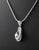14k White Gold Flip Flop Diamond Pendant Necklace For Sale - Image 4 of 8