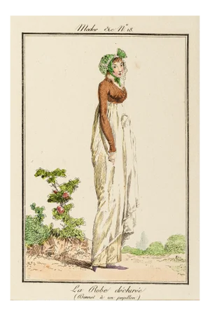 The Torn Dress - From Modes et Manières du jour à Paris à la fin du 18e siècle\. Early 19th Century