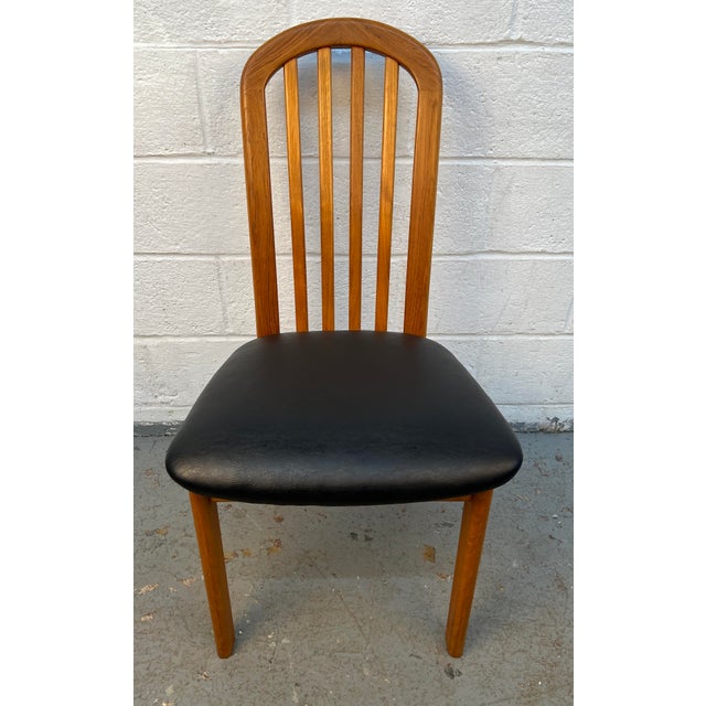 Set of Six Mid-Century Teak Dining Room Chairs For Sale - Image 10 of 18