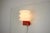 Red Vintage Wall Lamp from Error, 1970s For Sale - Image 8 of 11