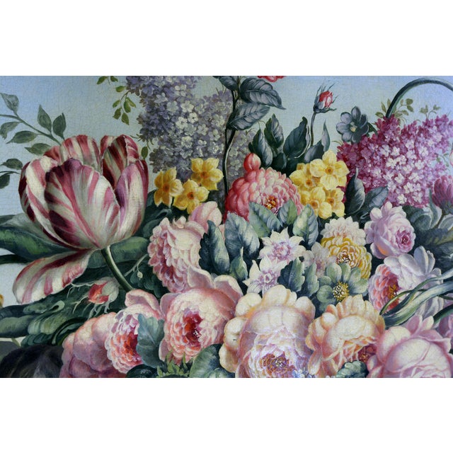 Carlo De Tommasi, Flowers, 2018, Oil on Canvas, Framed For Sale - Image 3 of 7