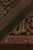 Brown Antique Amritsar Rug in Greenish-Brown, Pink & Gold Medallion With Pictorials For Sale - Image 8 of 8