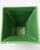 Haeger Vintage Haeger Usa Green Square Flared Pedestal Pottery Vase Planter For Sale - Image 4 of 5