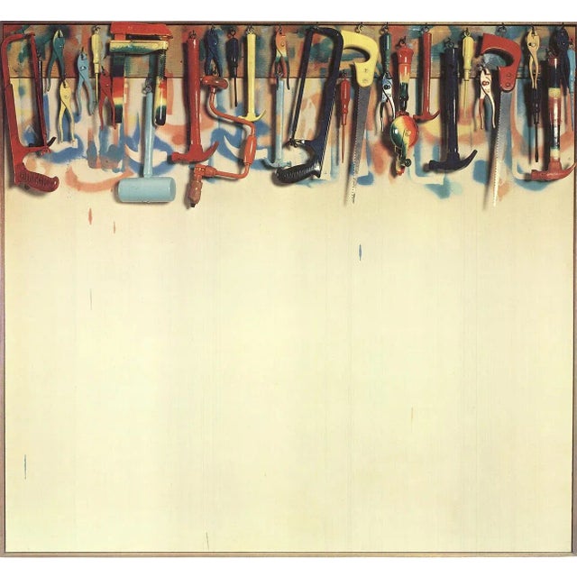 Artist: Jim Dine Title: Five Feet of Colorful Tools Year: 1980 Signed: No Medium: Offset Lithograph Paper Size: 40.75 x...