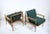 Baumritter Danish Modern Viko Baumritter Walnut Lounge Chairs, 1950s - a Pair For Sale - Image 4 of 13