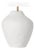 Hable by Visual Comfort Studio Hable Cadley Table Lamp in Matte White Ceramic For Sale