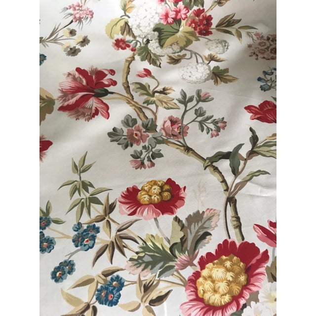 Scalamandre Scalamandre Giamaican Fabric- 9 1/2 Yards For Sale - Image 9 of 10