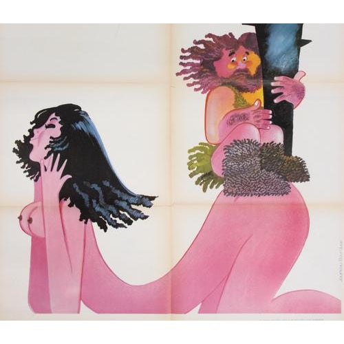 The Caveman Poster, Italy, 1981 For Sale - Image 3 of 5