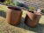 Mid Century Brown Glazed Gainey Pots- A Pair For Sale - Image 13 of 13
