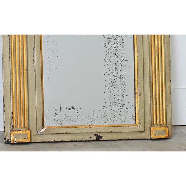 French French 19th Century Petite Parcel Gilt Trumeau For Sale - Image 3 of 8