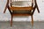 Late 20th Century Mahogany and Leather Safari Chair For Sale - Image 9 of 9