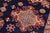 Bohemian Super Kazak Blue/Red Wool Rug - 8'2'' X 10'4'' For Sale - Image 4 of 10