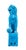 Mid-Century Modern Vintage Chinese Turquoise Blue Glazed Foo Dog – Guardian Lion – Hollywood Regency / Chinoiserie For Sale - Image 3 of 11